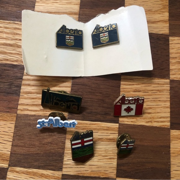 Vintage Alberta Pin Bundle.  Great selection of them - Picture 2 of 13